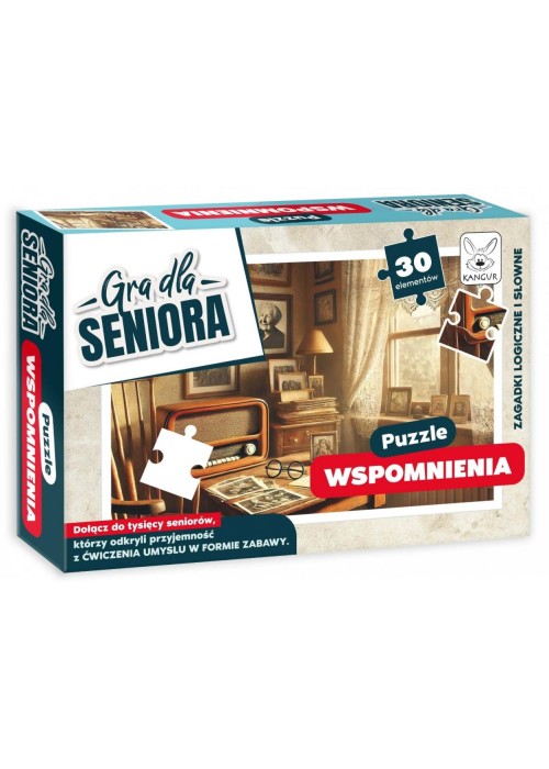Gra dla Seniora. Puzzle Wspomnienia