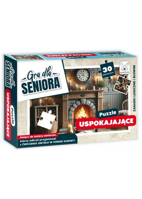 Gra dla Seniora. Puzzle Uspokajające