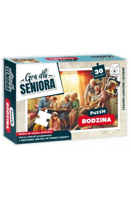 Gra dla Seniora. Puzzle Rodzina