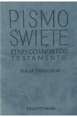 Biblia Tysiąclecia - oazowa, ekoskóra