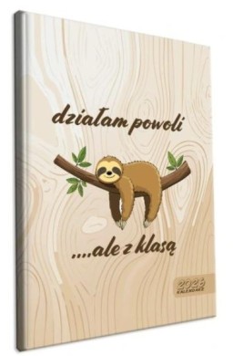 Kalendarz 2026 A4 tygodniowy Leniwiec