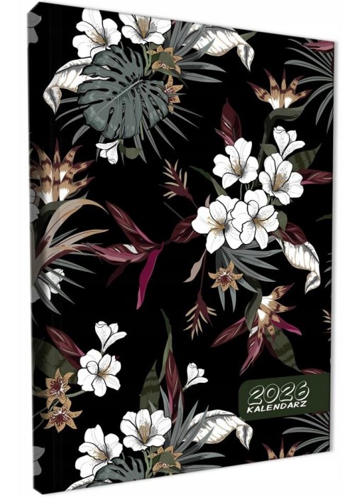 Kalendarz 2026 A5 dzienny sb/nd osobno Kwiaty