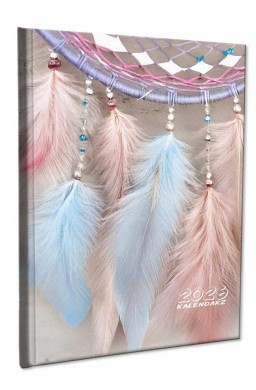 Kalendarz 2026 A5 tygodniowy notatka Łapacz Pastel