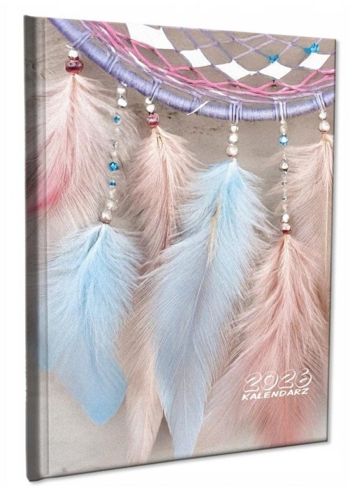 Kalendarz 2026 A5 tygodniowy notatka Łapacz Pastel