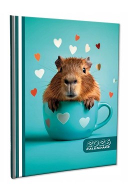 Kalendarz 2026 A5 tygodniowy notatka Kapibara