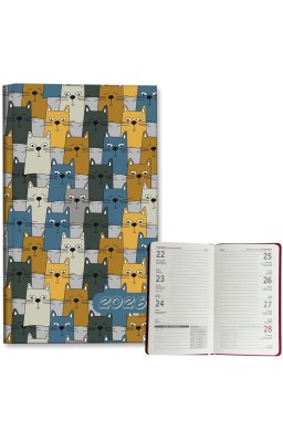 Kalendarz 2026 A6 tygodniowy Kotecki