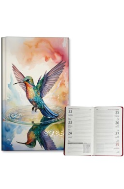 Kalendarz 2026 A6 tygodniowy Koliber