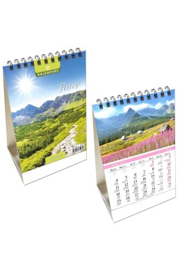 Kalendarz 2026 biurkowy pion Tatry