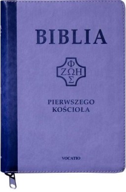 Biblia pierwszego Kościoła z paginat. suwak fiolet