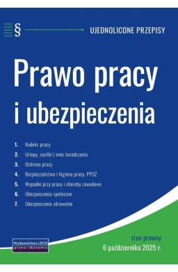 Prawo pracy i ubezpieczenia - 6.10.2025