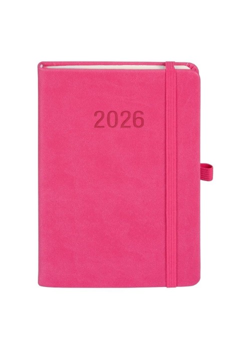Kalendarz 2026 B6 Memofix TDW różowy Kalendarz 2026 B6 Memofix TDW różowy