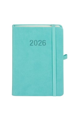 Kalendarz 2026 B6 Memofix TDW turkusowy