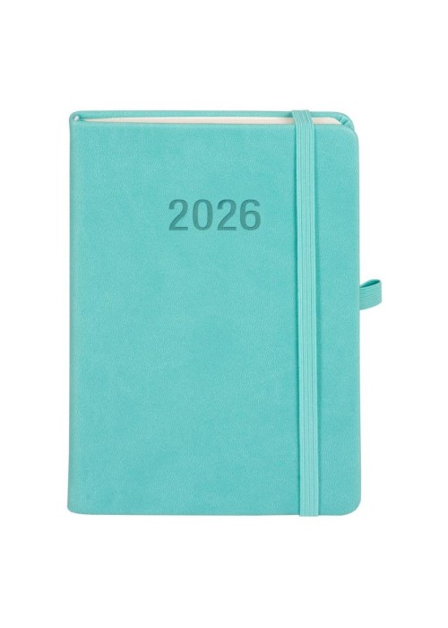 Kalendarz 2026 B6 Memofix TDW turkusowy Kalendarz 2026 B6 Memofix TDW turkusowy