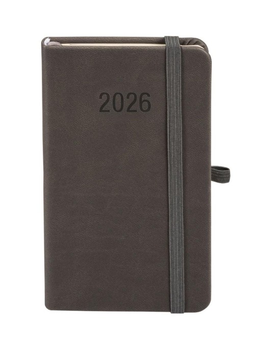 Kalendarz 2026 A6 Memofix TDW grafitowy Kalendarz 2026 A6 Memofix TDW grafitowy