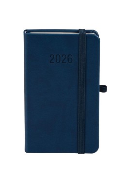 Kalendarz 2026 A6 Memofix TDW granatowy