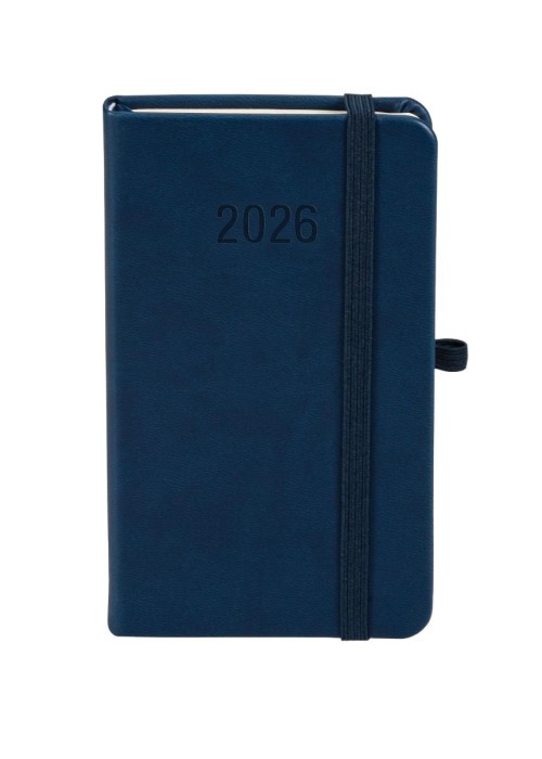 Kalendarz 2026 A6 Memofix TDW granatowy Kalendarz 2026 A6 Memofix TDW granatowy