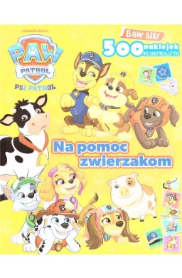 Psi Patrol. Na pomoc zwierzakom z naklejkami