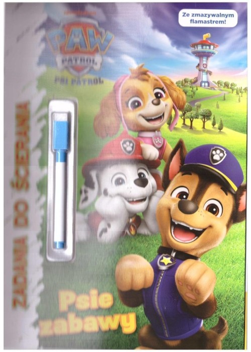 Psi Patrol. Zadania do ścierania Psi Patrol. Zadania do ścierania