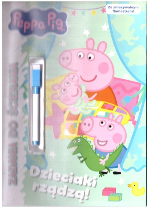 Świnka Peppa. Zadania do ścierania Świnka Peppa. Zadania do ścierania