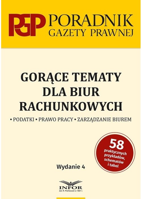 Gorące tematy dla biu rachunkowych w.4 Gorące tematy dla biu rachunkowych w.4