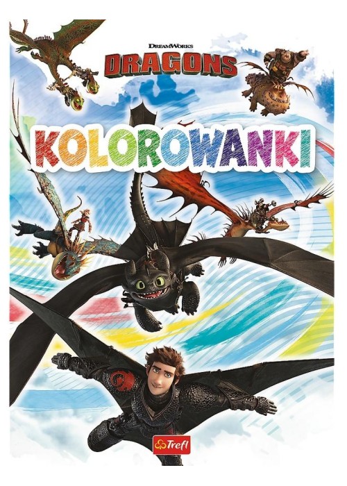 Jak wytresować smoka. Kolorowanki