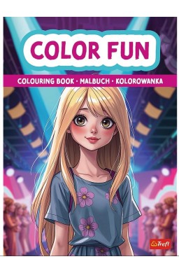 Modelki. Kolorowanka. Malbuch. Colouring book