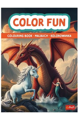 Świat fantasy. Kolorowanka. Malbuch.Colouring book