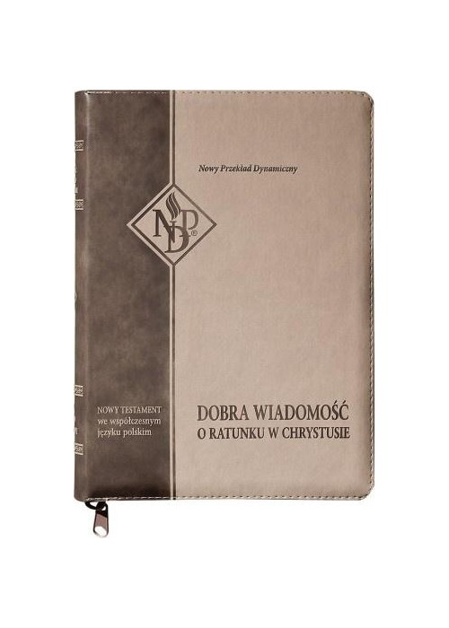 Nowy Testament NPD suwak paginatory beżowy Nowy Testament NPD suwak paginatory beżowy