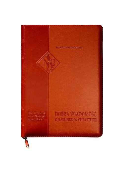 Nowy Testament NPD suwak paginatory ceglasty