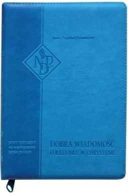 Nowy Testament NPD suwak paginatory błękityny