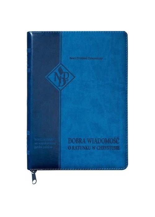 Nowy Testament NPD suwak paginatory niebieski