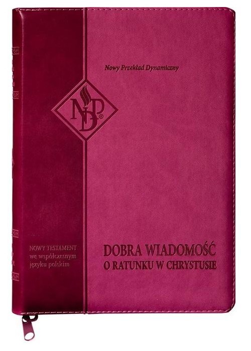 Nowy Testament NPD suwak paginatory różowy