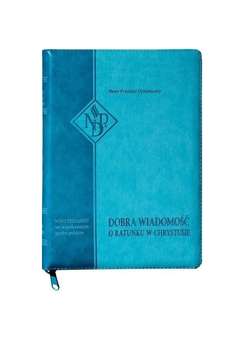 Nowy Testament NPD suwak paginatory turkusowy