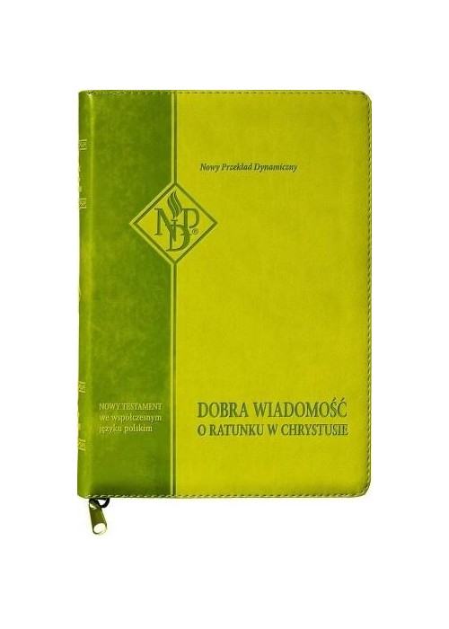 Nowy Testament NPD suwak paginatory jasnozielony