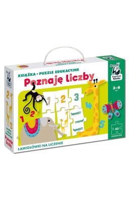 Poznaję liczby. Książka + puzzle edukacyjne