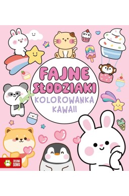 Kolorowanka Kawaii. Fajne słodziaki