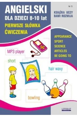 Angielski dla dzieci z.13 8-10 lat ćw. 2018