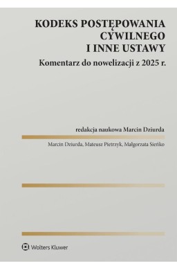 Kodeks postępowania cywilnego i inne ustawy