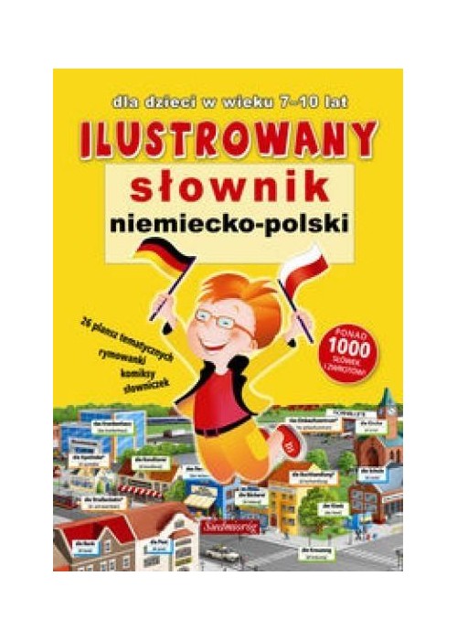 Ilustrowany słownik niem - pol 7-10 lat w. 2015