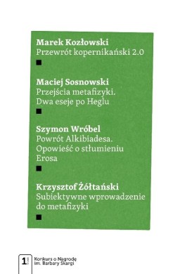 Cztery eseje metafizyczne