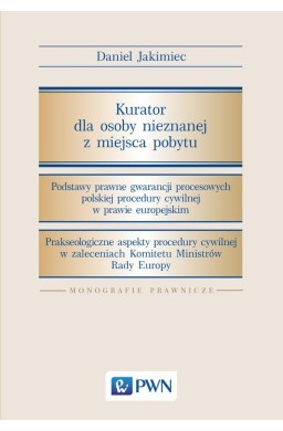 Kurator dla osoby nieznanej z miejsca pobytu