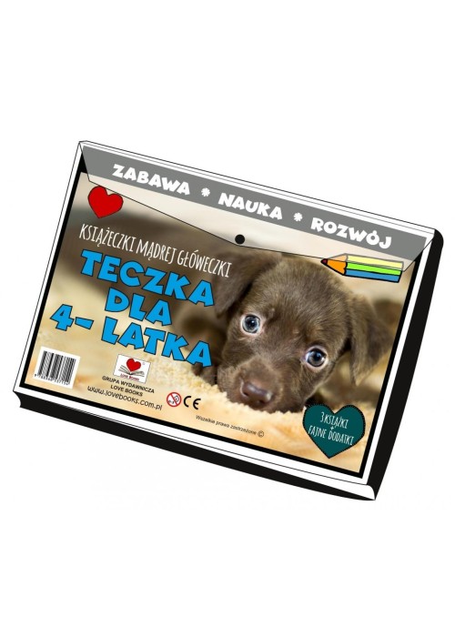 Teczka dla 4 latka. Książeczki mądrej główeczki