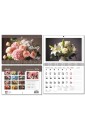 Kalendarz 2026 A3 terminarz 13p Kwiaty