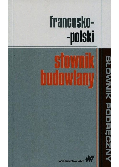 Francusko-polski słownik budowlany