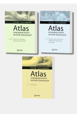 Atlas osteopatycznych technik stawowych T.1-3