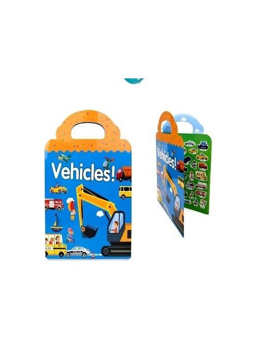 Książeczka z naklejkami wielorazowymi