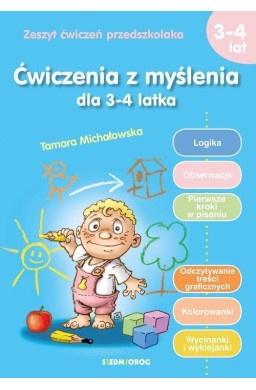 Ćwiczenia z myślenia dla 3-4-latka