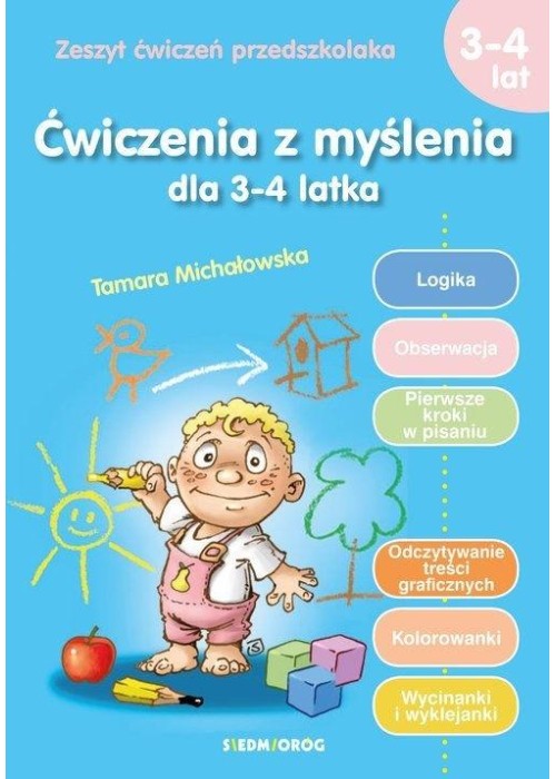 Ćwiczenia z myślenia dla 3-4-latka