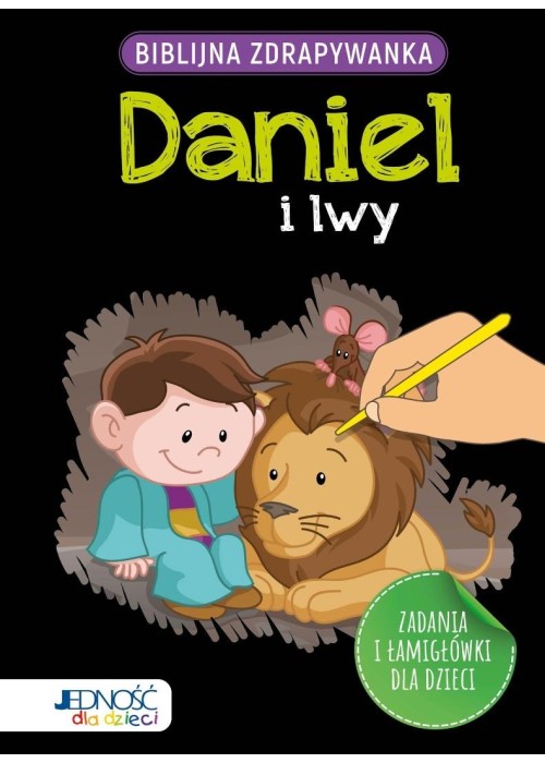 Biblijna zdrapywanka. Daniel i lwy
