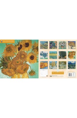 Kalendarz 2026 ścienny Kwiaty Vincent van Gogh